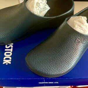 Birkenstock Super-Birki Sandals Clogs Navy Blue Mens Sz EUR 42 NEW,w/o T, W/Box